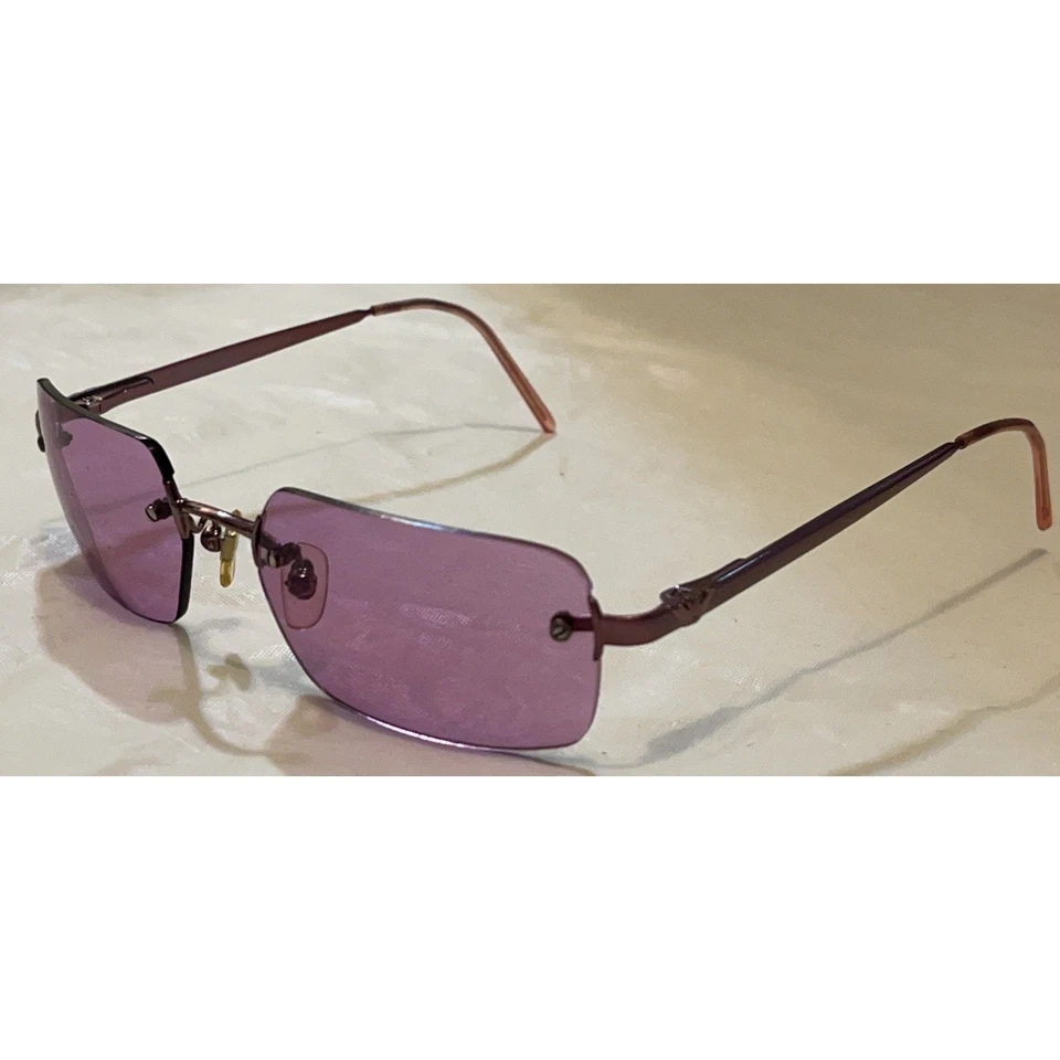 Gafas de sol EMPORIO ARMANI 163-S vintage sin montura - púrpura  Foto 3 de 4