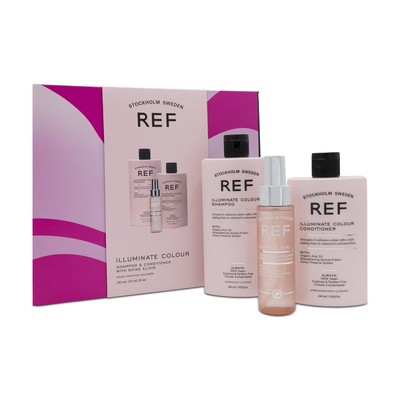 REF Illuminate Colour Haarpflege Geschenkset 285ml Shampoo 245ml Conditioner 80ml