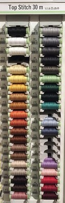 Gutermann Top Stitch Sewing Thread Extra Strong 30m - Jeans - 1 Reel, 5 Reels