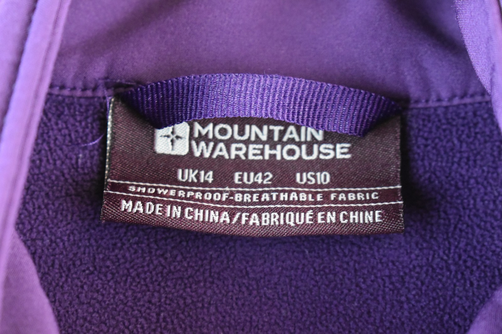 Mountain Warehouse Womans Softshell Zip Jacket An… - image 4