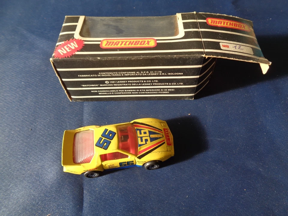 MATCHBOX NEW MB 12 PONTIAC FIREBIRO RACER ANNO 1981 SCALA 1:64 - Immagine 4 di 4