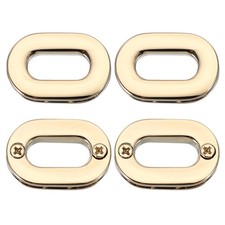 4Pcs 5/8 Inch Screw Together Grommets Gold 