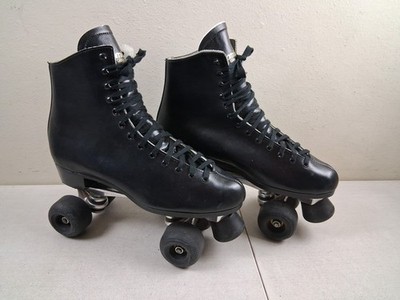 Dominion Roller Skates Sure Grip Plates Aerobic Wheels Men Size 10 Black