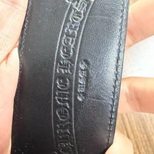 Chrome Hearts Roller 2 Belt, 34 Inch, Silver Buckle, Used