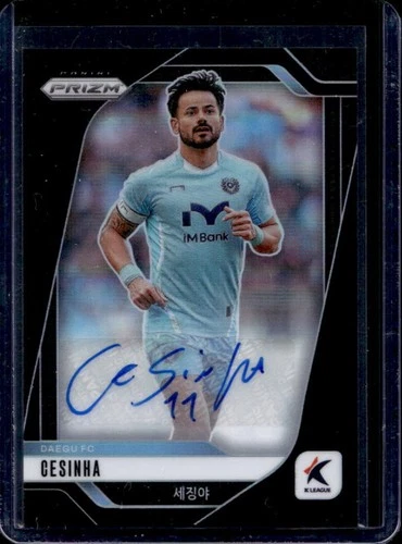 2025 Panini Prizm K-League Cesinha Auto Autograph Black Prizm #1/1