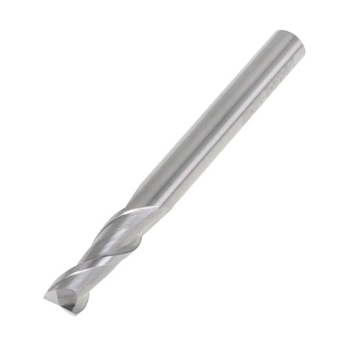 Fresa terminale in carburo 1/4" 2 flauti 3/4" LOC 2-1/2" lunghezza totale 5 pezzi NUOVA - Foto 9 di 10