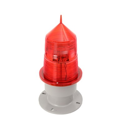 Neu ST-155 220V Luftfahrt-Hindernisfeuer Highlight Beacon Signal Flash Dach DHL
