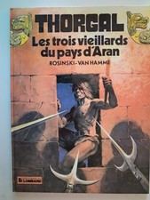 THORGAL  " Les Trois Vieillards du Pays d'Aran"  EO  1981  TTBE