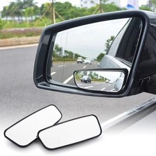 2x Blind Spot Mirrors 360 Wide Angle Long Design Rear Side View Mirror Car