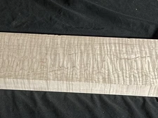 Curly Maple 1.4x5x24" Tiger S4S THICK Lumber SUPER CURL 120