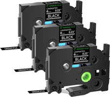 3 Pack Compatible for Brother P-Touch Label Maker Tape Tze-315 TZ-315 6Mm 0.23 L