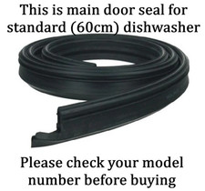 Westinghouse Dishwasher Seal WD-24SS WD-66SS WSF6602WB WSF6602XA WSF6602XB