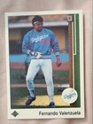 Photo of 1989 Upper Deck #656 Fernando Valenzuela Los Angeles Dodgers Baseball Card