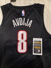 Deni Avdija Signed Portland Trail Blazers Jersey With JSA COA Basketball
