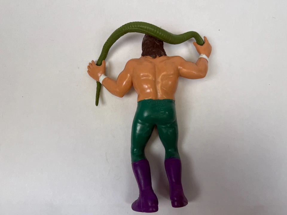 Винтажная фигурка суперзвезды рестлинга Джейка Змеи Робертса WWF LJN в комплекте - Изображение 2 из 3