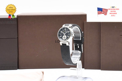   [ Near Mint mit Full Set] Louis Vuitton Tambour Q12M1 Quarz 27mm Damenuhr