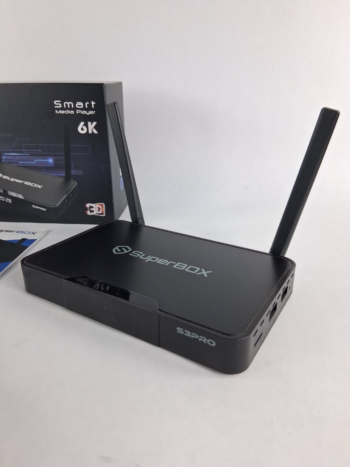 SuperBOX S3 Pro Smart Media Player 6K Ultra HD 3D Android TV Box with ...