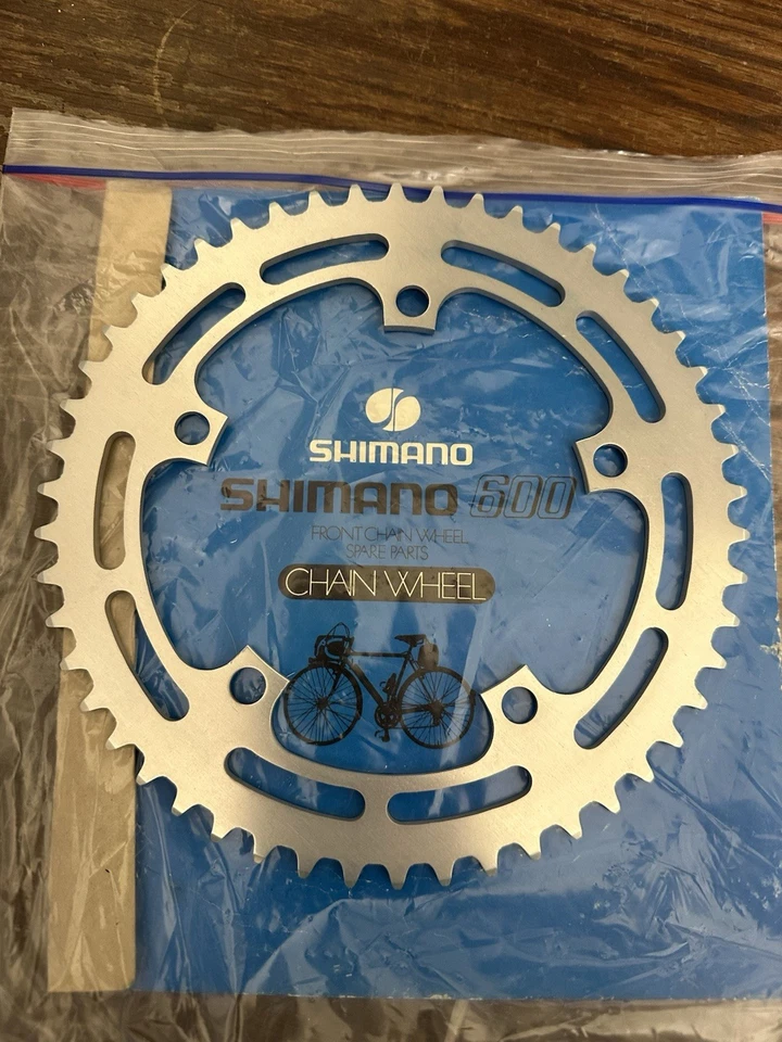 Shimano Road 600 FC-6100 50t NEW/NOS BCD 130 - Image 2 of 4