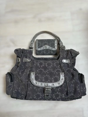 Sac à main Lancaster Vintage + Portefeuille Assorti - Photo 1/4