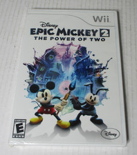 Disney Epic Mickey 2: The Power of Two - Nintendo Wii NEW SEALED
