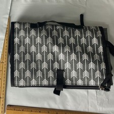 Baby Diaper Changing Pad Clutch Portable Travel Foldable Arrows Pattern