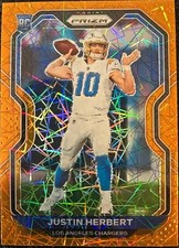2020 Panini Prizm - Rookie Justin Herbert #325 Lazer Prizm (RC)