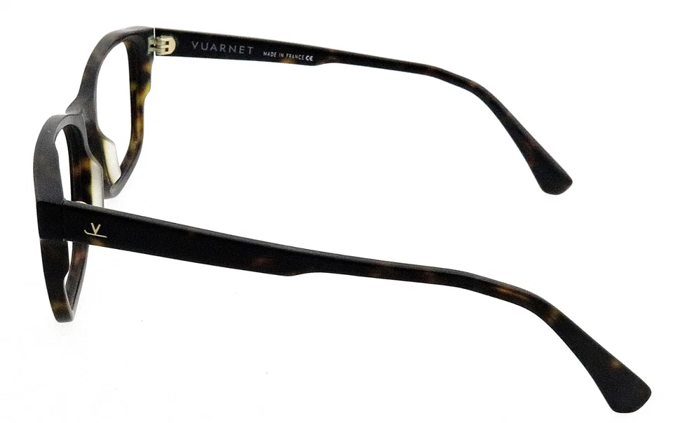 Monturas de gafas VUARNET VL1617 0003 51 mm marrón mate Habana solo Francia unisex Foto 3 de 4