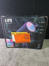 New Genuine LIFX SuperColor Outdoor Spot LED Light 27W 1600 Lumens New Open Box 
