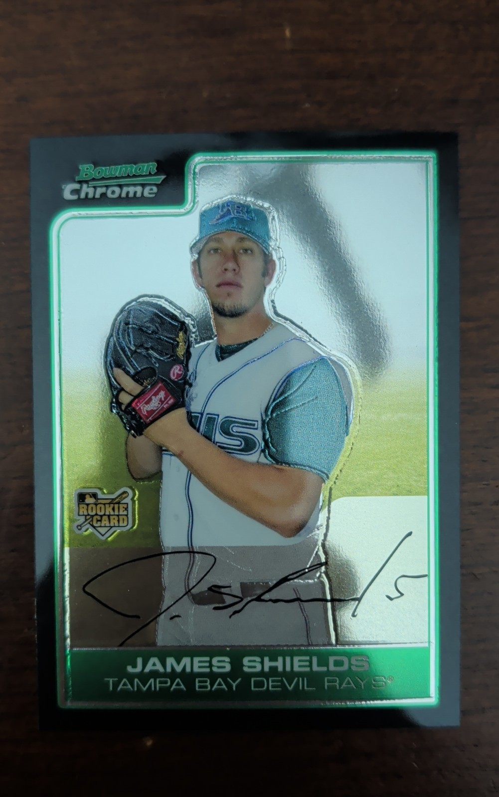 2006 Bowman Draft Picks & Prospects - Chrome James Shields #BDP54 (RC)