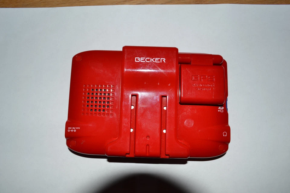 Ferrari Becker Traffic Assist Pro Navigation 7929 rot - TOP -RARITÄT - Bild 3 von 3