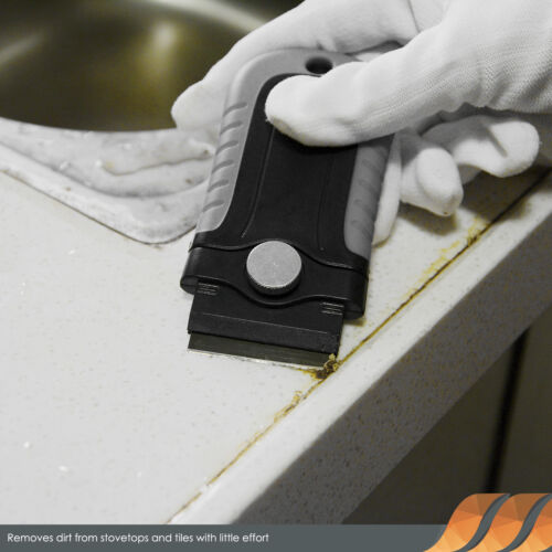 1.5 in Rasierklinge Schaber mit 10 stk klingen für Backofen Kochfeld Reinigung - Bild 4 von 7