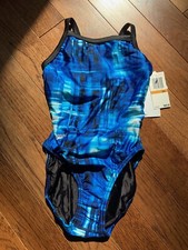 Speedo Training Flyback Swim suit Youth Girl's size 24  NEW $69