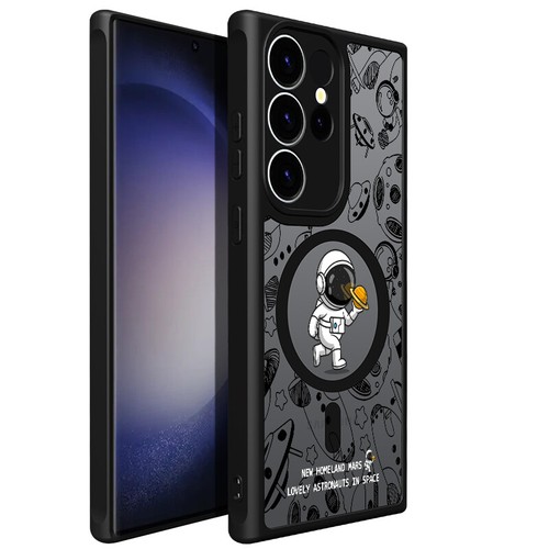 For Samsung S24 Ultra S23 FE S22 Plus Astronaut Mag Safe Shockproof Case Cover - Zdjęcie 10 z 16