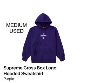 Purple Supreme Box Logo Hoodie | eBay