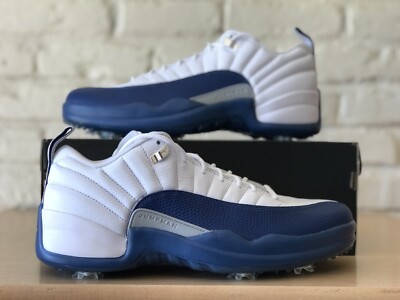 Nike Air Jordan XII 12 Retro Low French Blue Golf Mens Sz 12