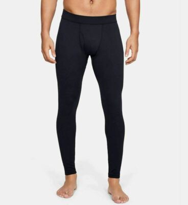 Men's Under Armour ColdGear Base 2.0 Full Length Leggings - Black
