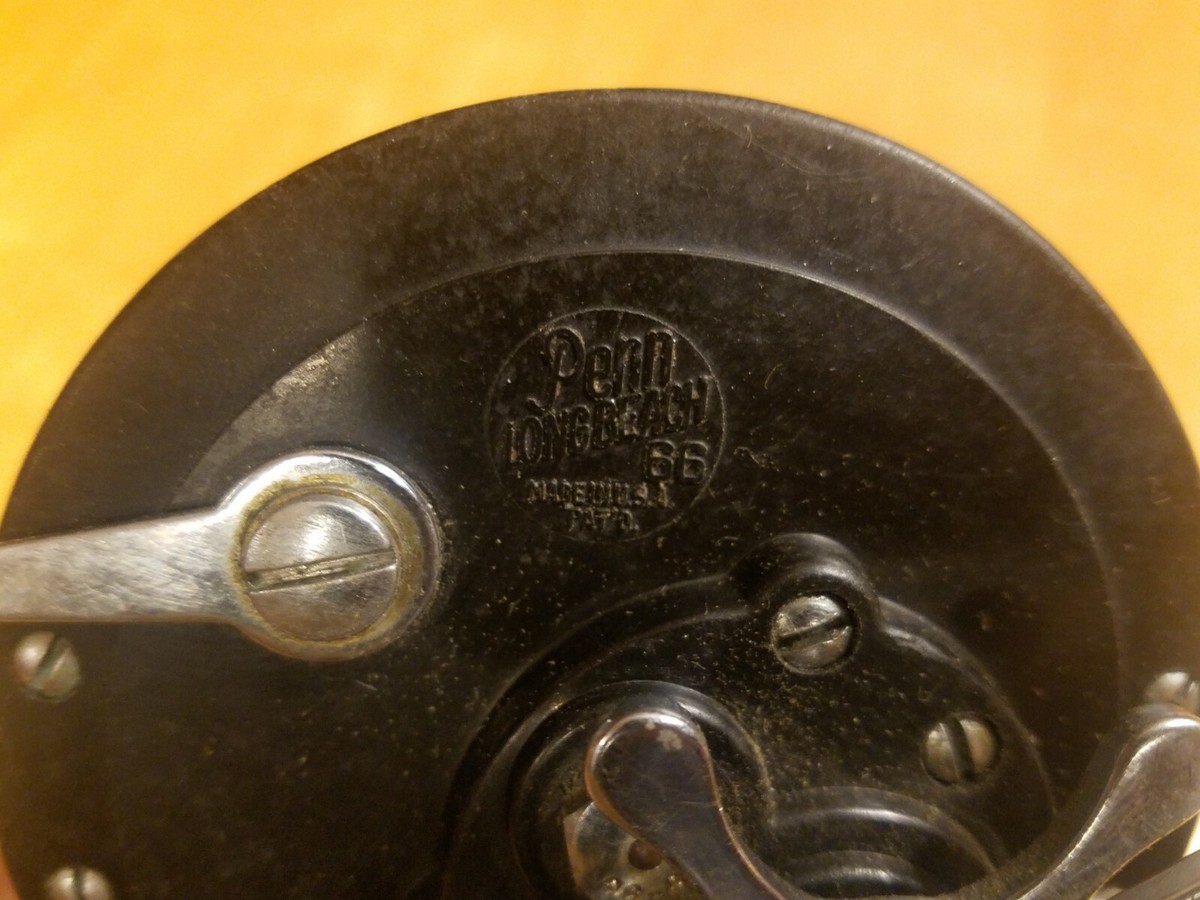 Vintage Penn 66 Long Beach Conventional Saltwater Fishing
