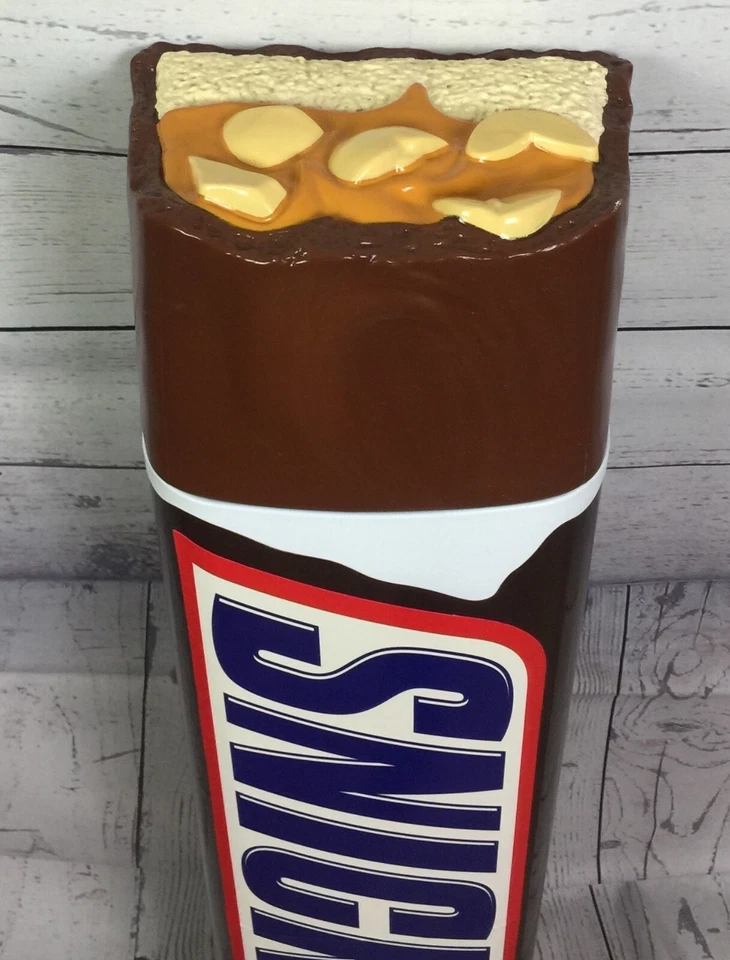 Snickers Candy Bar 3D Plástico Colgante de Pared Tienda Exhibición RARO Envío Gratuito Foto 4 de 4