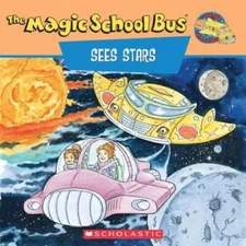 The Magic School Bus Sees Stars: A Book About Stars - Paperback - VERY GOOD
