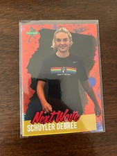 Schuyler Debree RED next wave nextwave insert rookie card? Parkside Vol II 
