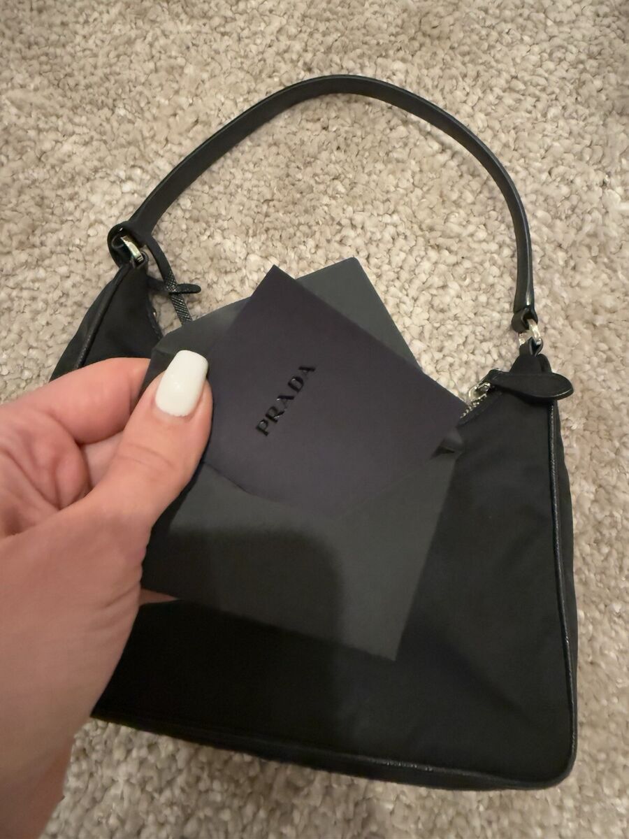 Prada Re-Edition 2005 Hobo with Saffiano Leather Handle Mini Prada Re-Edition 2005 Hobo with Saffiano Leather Handle Mini