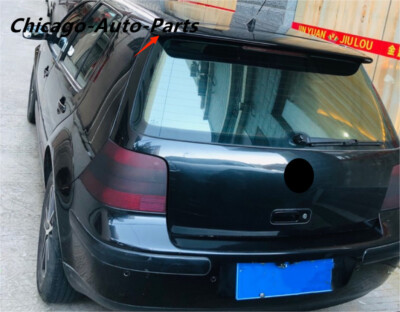 Rear Roof Spoiler Wing for 1998-2004 Volkswagen VW Golf 4 R32 MK4 Glossy Black