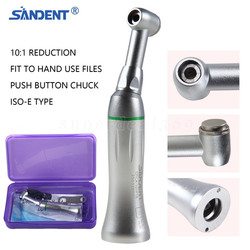 Dental Endo Säbelsäulenhandstück 10:1 Winkelstück endodontisch 90° Druckknopf - Bild 6 von 24