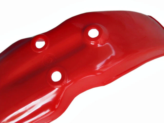 Fit HONDA XL350 XL250 XL125 XL100 RED FRONT FENDER #BI1182# - Image 4 of 4