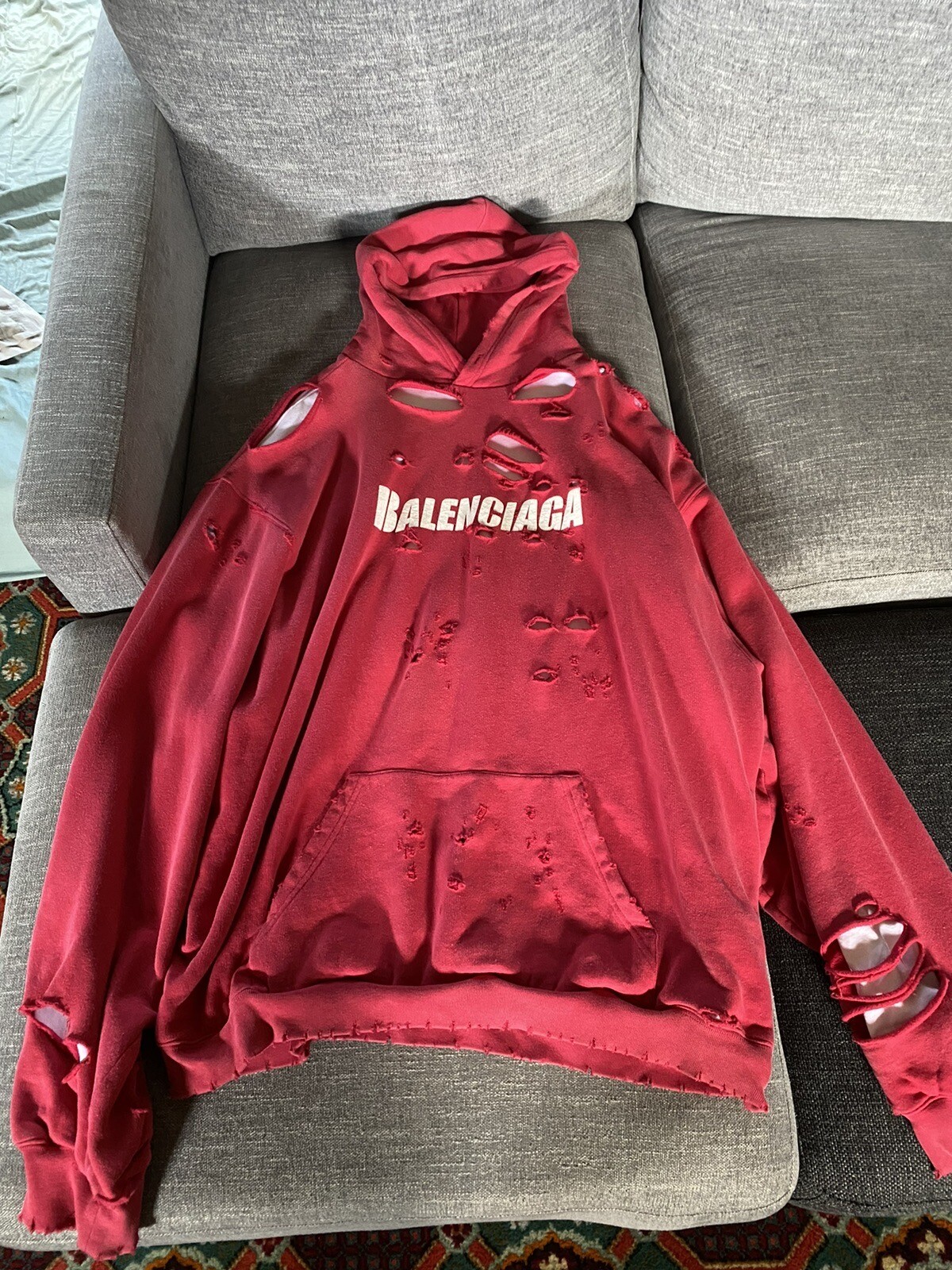 balenciaga hoodie men Large | eBay