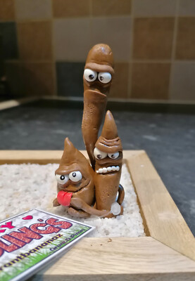 Poop Ebay Unusual Gifts Handcrafted Sculptures Ornaments Turds Poo Collectible ...