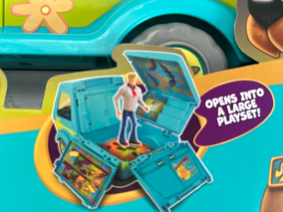 Scooby Doo The Mystery Machine 1/32 Van con figura de Fred Jones Foto 2 de 4