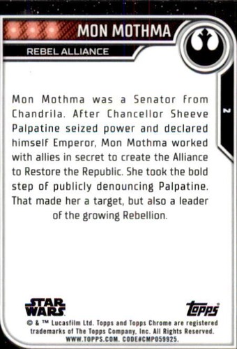 2023 Topps Chrome Star Wars Black Wave Refractor Cards - Pick Your Card - Picture 5 of 157
