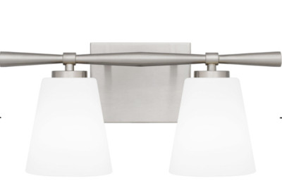 Quoizel BID8616BN - Brindley Bathroom Vanity 2-Light - Brushed Nickel