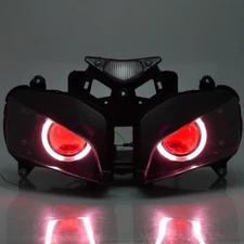 Fully Assembled Headlight  Red Devil Eye For Honda CBR1000RR 2004 2005 2006 2007